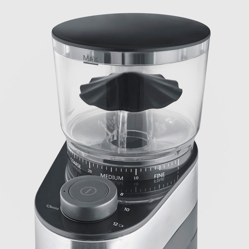 4. Severin KM 3880 Coffee Grinder 140 W Black, Stainless Steel
