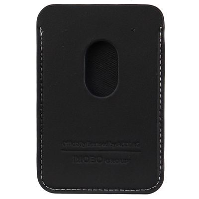 4. Audi Synthetic Leather magnetic wallet compatible with MagSafe - black