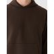 6. Men's sweatshirt with hood, open, 4F 4FWAW24TSWSM1310-80S