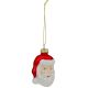 3. MOULDED GLASS BAUBLE SANTA CLAUS SASKA GIFT & DECOR