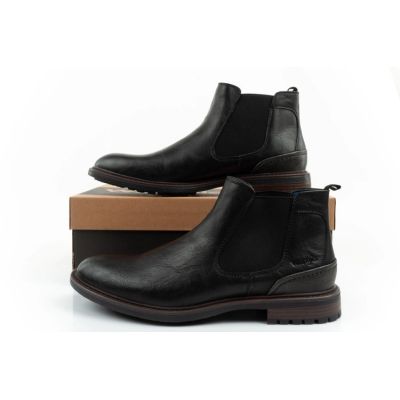10. Wrangler Randy men's shoes Chelsea boots elegant fashionable slip-on black