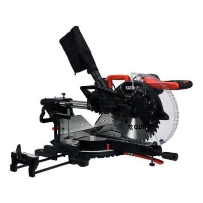 2. YATO 1800W MITRE SAW WITH FEED, LASER 305mm
