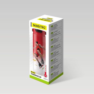 6. 600 ml Children’s Thermal Mug “BASKETBALL” MR-1644-B-NEW MAESTRO