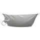 GARDEN SUN SAIL RECTANGULAR 3X2M GRAY