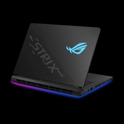 10. ASUS ROG Strix SCAR 16 G635LX-U9644W Ultra 9 275HX 16.0"2.5K Mini LED 240Hz 1200nits AG 64GB DDR5 5600 2xSSD2TB GeForce RTX 5090 24GB WLAN+BT LAN Cam1080p 90WHrs Win11 Off Black