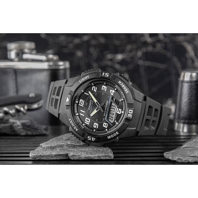6. CASIO AQ-S800W-1BVEF SOLAR watch + BOX