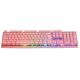 6. Deltaco Gaming GAM-021-RGB-P-DE USB Keyboard QWERTZ German Pink