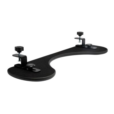 9. R-Go Ergonomic Armrest Armlehne juodas