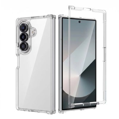 2. Tech-Protect FlexAir Hybrid Case for Samsung Galaxy Z Fold 8 Ultra - Transparent