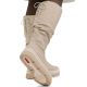 7. Waterproof women’s platform boots, beige – Rieker Y6370-60