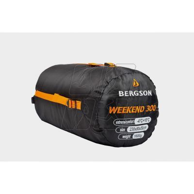 6. Bergson Weekend 300 BRG00124 mummy sleeping bag 