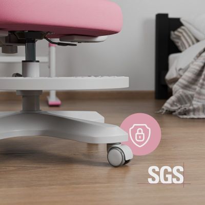 7. Junior 4.6 Pink Swivel Chair