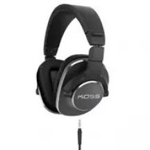 Koss Pro4S Wired On-Ear Headphones Black