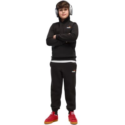 5. Puma ESS 2 Color No. 1 Logo Kids Pants Black 685824 71
