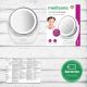 11. Medisana 2-in-1 cosmetic mirror CM 835