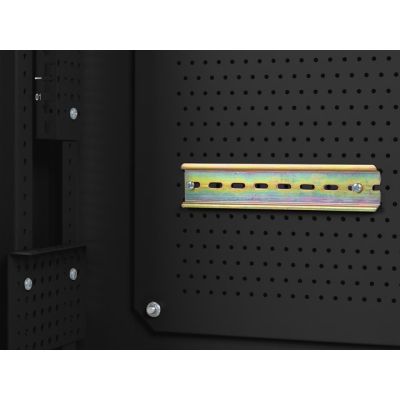 14. Lanberg WAF1-5203-06-00B 6U Rack Wall Mount Cabinet Black