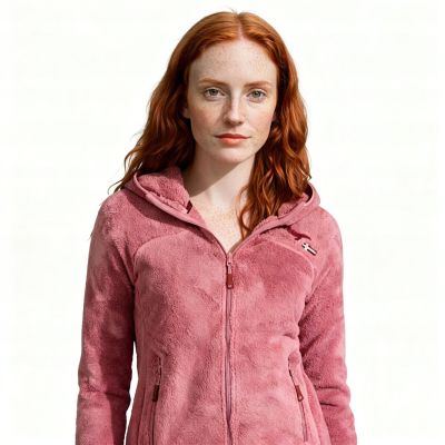 6. Women's fleece Geographical Norway UPALOOD BPINK DB lady 047-1 BLUSH PINK (WZ4197F/GN-ROSE BLUSH)