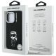8. Karl Lagerfeld Silicone Karl Sketch MagSafe Case for iPhone 16 Pro - Black