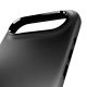 8. Puro Icon Mag Pro Liquid Silicone Case for iPhone 17 Air, MagSafe Compatible, with Camera Protection and Aluminum Buttons - Black