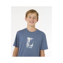 RIP CURL Raw Energy Frame Tee - Boy Navy
