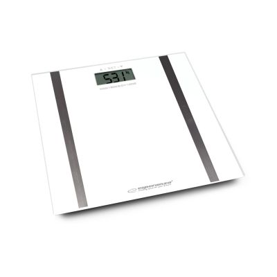 3. Esperanza SAMBA EBS018W bathroom scale (white)