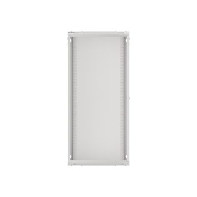 8. Lanberg WF01-6627-10S Rack Cabinet (27U; 1300mm / 600mm / 600 mm; wall-mounted; Glass; 19''; gray)