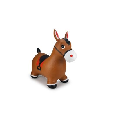 5. Jamara Hopping animal horse brown with pump Animals