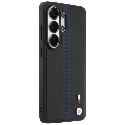 4. BMW Perforated Stripe Logo MagSafe Case for Samsung Galaxy S26 Ultra - Blue