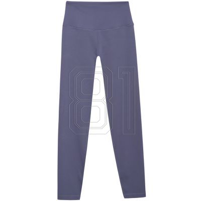 2. Women's leggings 4F FNK F360 dark navy blue 4FWAW25TFTIF360 30S