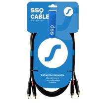 SSQ RCARCA3 - 2xRCA cable - 2xRCA 3 meters