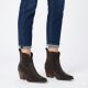 5. Women's brown leather cowboy boots Big Star TT274956