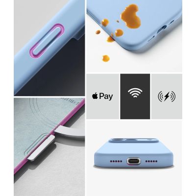 8. Ringke Silicone MagSafe case for iPhone 18 Pro Max - light blue