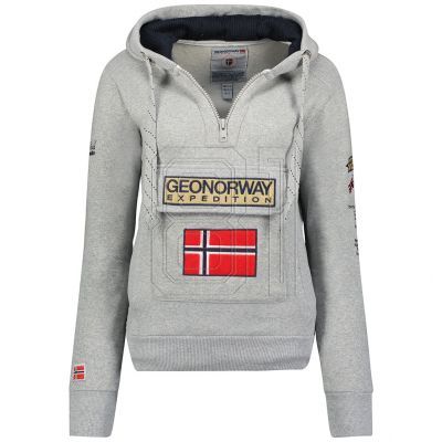 Geographical Norway 3/4 Gymclass Distri M WU1293H/GN B-Grey sweatshirt