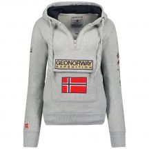 Geographical Norway 3/4 Gymclass Distri M WU1293H/GN B-Grey sweatshirt