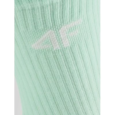 6. Girls’ Long Socks (4-Pack) 4F 4FJRAW26USOCF1010-90S