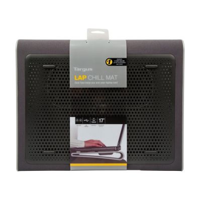 7. Targus AWE55GL Laptop Cooling Pad 43.2 cm (17") 1900 RPM Black, Gray