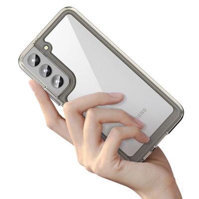 7. Outer Space Case Case for Samsung Galaxy S22 + (S22 Plus) Hard Cover with Gel Frame Transparent