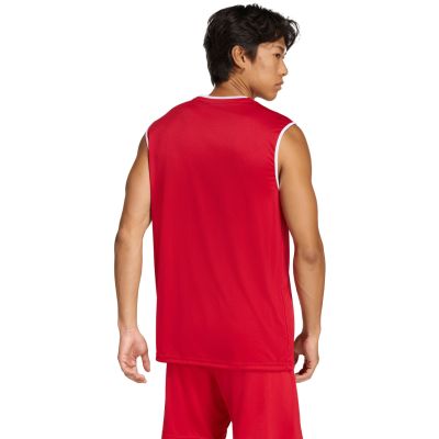 4. adidas Entrada 26 Sleeveless Jersey Men's T-Shirt Red KB3932