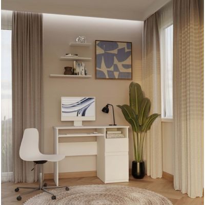 7. PORTO DESK RIGHT WHITE