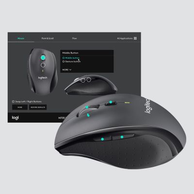 7. LOGITECH M705 Wireless Mouse