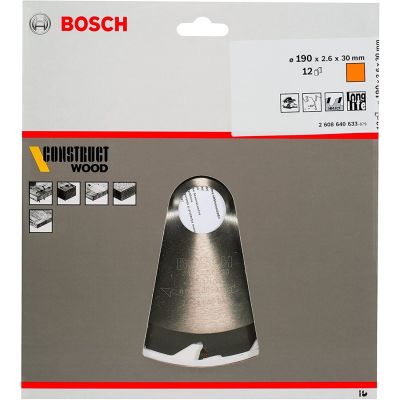 2. Bosch ?2608640633 circular saw blade 30.5 cm 1 pc.