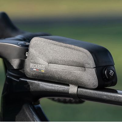6. Rockbros AS-134 ROAD TO SKY waterproof bike frame bag 0.6 l - black