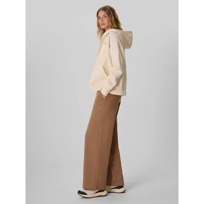 3. Women's wide-leg sweatpants 4F 4FRAW26TTROF2105-82S