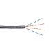 EmiterNet outdoor cable PVC+PE UTP (U/UTP) cat.5e, wire 4x2x0.5 PE