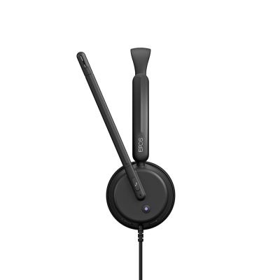 5. Epos Impact 460T USB-C Wired On-Ear Headphones + USB-A Adapter