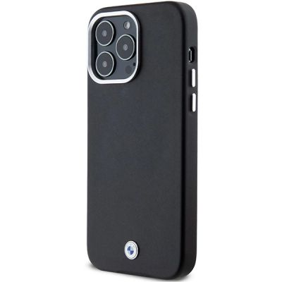 2. BMW Signature Wrapped Metal MagSafe case for iPhone 15 Pro Max - black