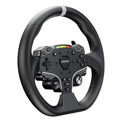 5. Moza Racing RS053 Game Controller Black USB Steering Wheel + Pedals PC, Xbox One, Xbox Series S, Xbox Series X