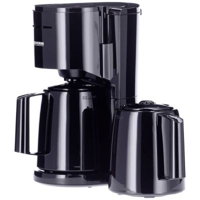 3. SEVERIN KA 9307 coffee machine with 2 thermoses 1000W black