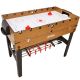 11. 3-in-1 WOODEN TABLE FOR FOOTBALL, BILLIARDS, AIR HOOKUP 121x61x81CM