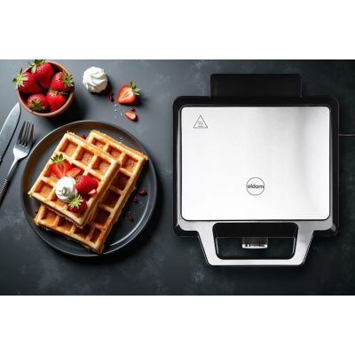 7. ELDOM WAFFLE IRON WA1600 WAFLO 1600 W THERMOSTAT